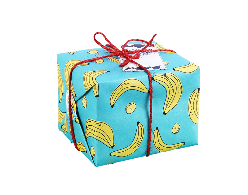 A wrapped gift