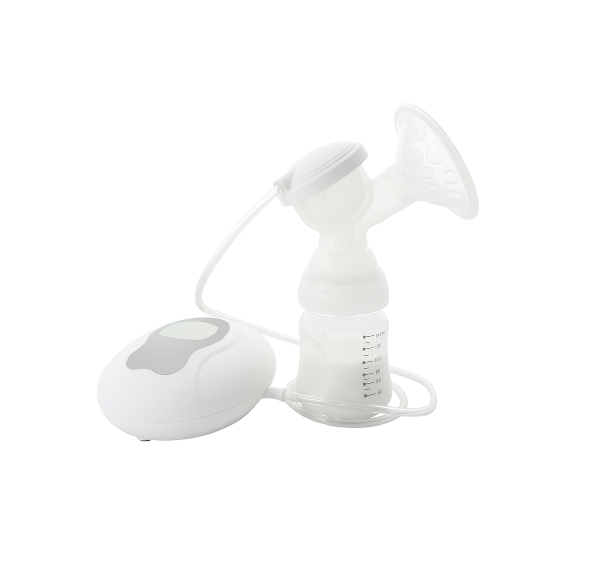 An electric breast pump