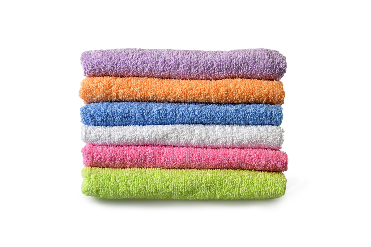 A stack of towels