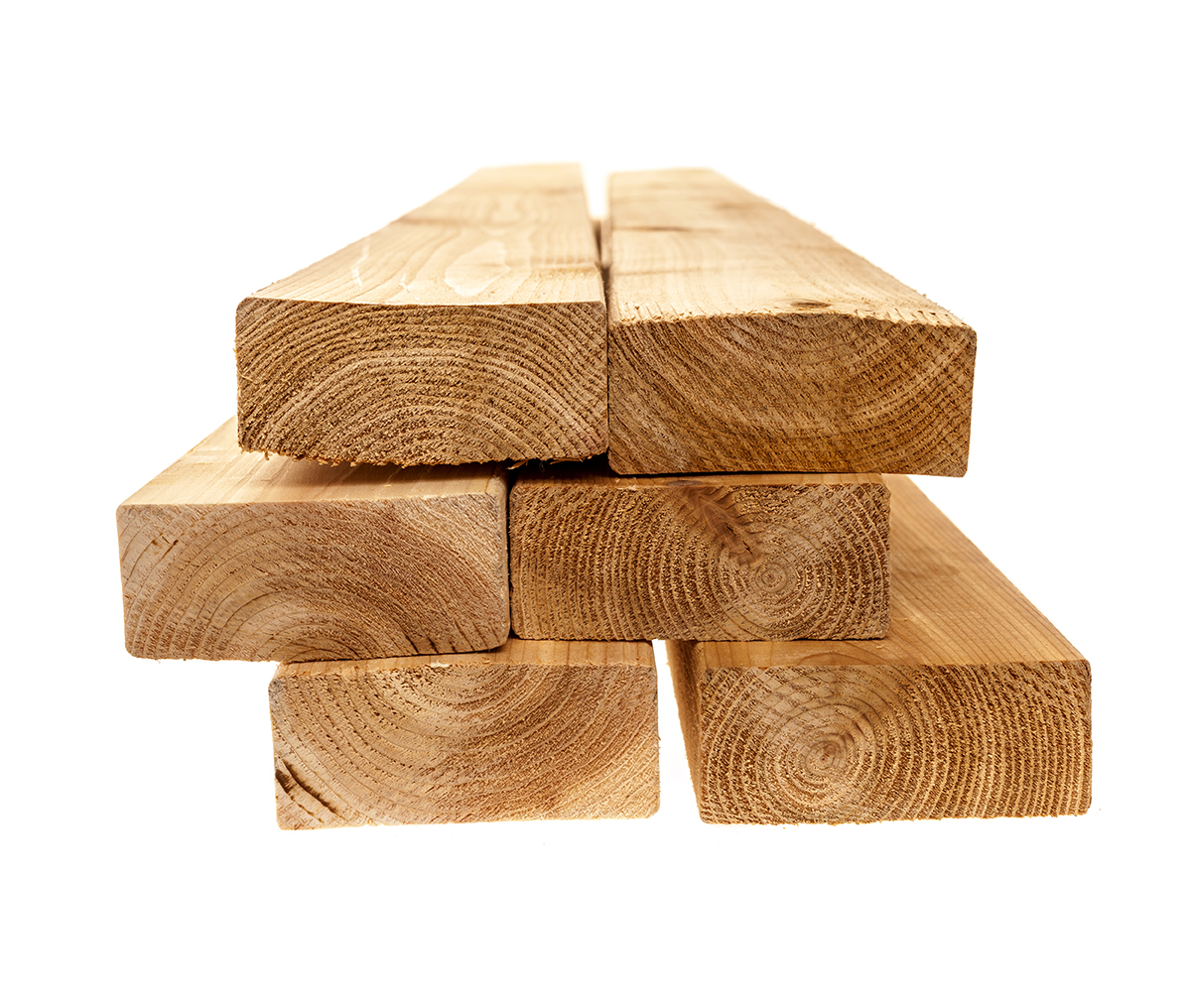 Stack of lumber