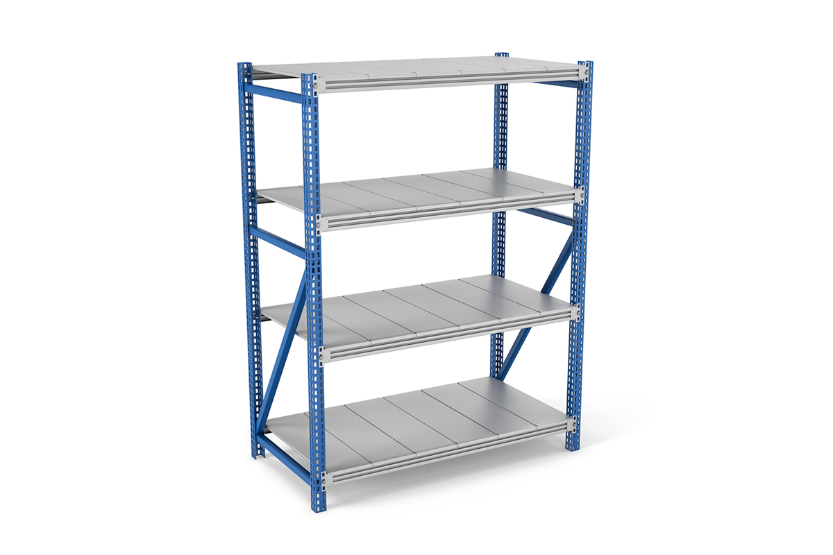 A storage shelf