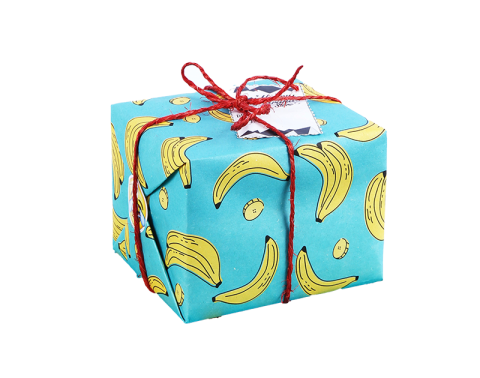 A wrapped gift