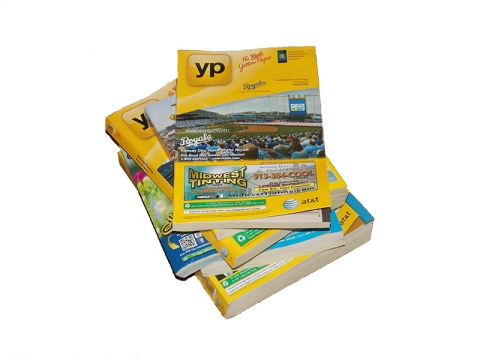 Stack of phone books