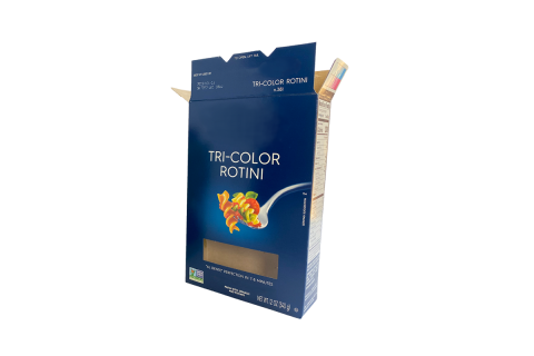 Paperboard pasta box