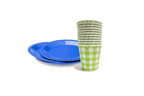 Disposable plates and cups