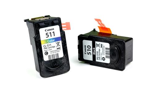 Two printer cartridges